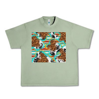 Oil Green serape cowhide and leopard with glitter Urban Heavy Tee - TumblerDesignByShophia