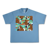 Serape Cowhide And Leopard With Glitter Urban Heavy Tee | Teevron