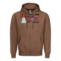Chestnut ghost Zipper Hoodie - CowhideDigitalArt