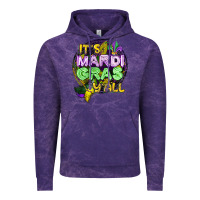 Cloud Purple its mardi gras yall Vintage Hoodie - CowGirlArtShop