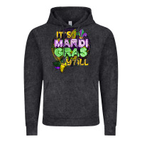 Vintage Black its mardi gras yall Vintage Hoodie - CowGirlArtShop