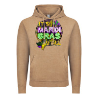 Vintage Coffee its mardi gras yall Vintage Hoodie - CowGirlArtShop