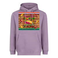 Lavender cinco de taco paper serape leopard wooden Heavyweight Hoodie - Artiststas