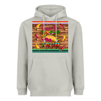 Moon Dust cinco de taco paper serape leopard wooden Heavyweight Hoodie - Artiststas
