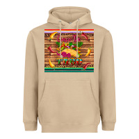 Mushroom cinco de taco paper serape leopard wooden Heavyweight Hoodie - Artiststas