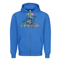 True Royal grow your own way Zipper Hoodie - CowhideDigitalArt