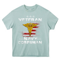 Arona Veteran Navy Corpsman Patriotic 4th of July Gifts Heavy Core Tee - minhPixels