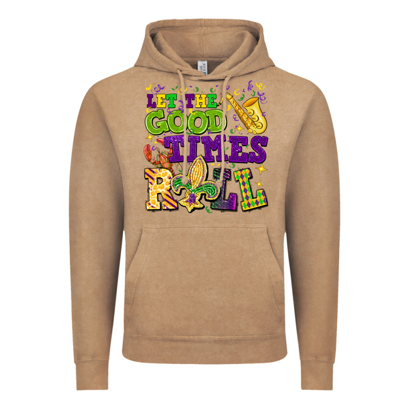 Let The Good Times Roll Vintage Hoodie by CowGirlArtShop | Teevron