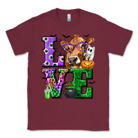 Burgundy love cow halloween tbw Classic Tee - texasbilliewilder