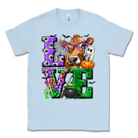 Dusty Blue love cow halloween tbw Classic Tee - texasbilliewilder