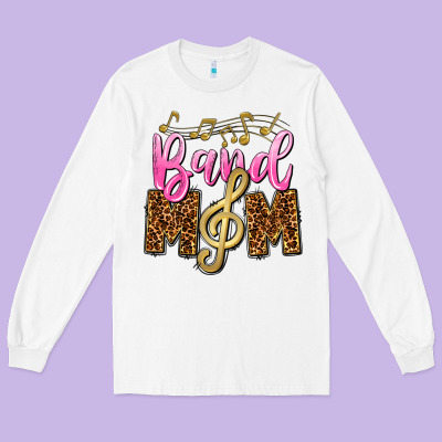 Band Mom Mother's Day Long Sleeve Tee Designed By Cowgirlartshop