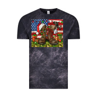 Cloud Black Army Veteran Boots Christmas Tumbler 4th of july Vintage Tee - HowdyJamesFarm