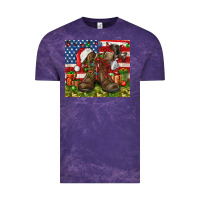 Cloud Purple Army Veteran Boots Christmas Tumbler 4th of july Vintage Tee - HowdyJamesFarm