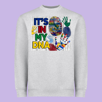 It's In My Dna Tumbler Heavyweight Sweatshirt Designed By Bundleandbundleshop