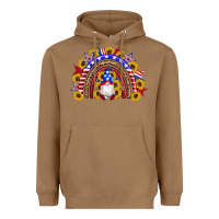 Toasted Coconut american flag gnomes sunflowers rainbow Heavyweight Hoodie - Artiststas