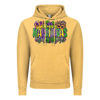 Vintage Mustard happy mardi gras yall Vintage Hoodie - CowGirlArtShop