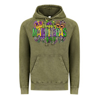 Vintage Olive happy mardi gras yall Vintage Hoodie - CowGirlArtShop