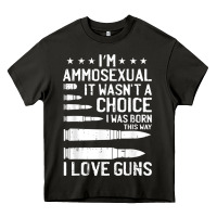 Asphalt Ammosexual Bullets Love Pro Gun Lover Cool Enthusiast Gifts Heavy Core Tee - minhPixels