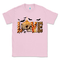 Bubblegum Pink Halloween Love Classic Tee - texasbilliewilder