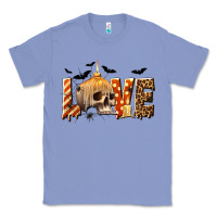 Colony Blue Halloween Love Classic Tee - texasbilliewilder