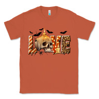 Copper Halloween Love Classic Tee - texasbilliewilder