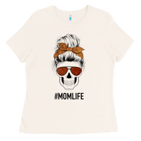 Bone Glitter Western Patterned Mom Skull Ladies Tee - Bettercallsaul