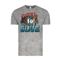 Cloud Rock Back to blue 4th of july Vintage Tee - HowdyJamesFarm