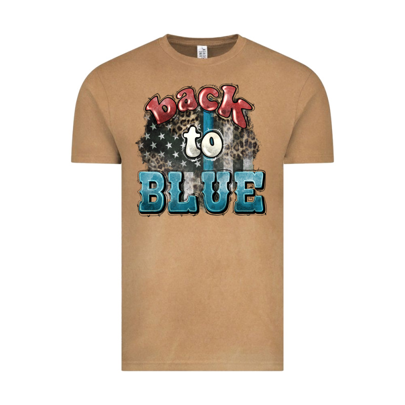 Back To Blue 4th Of July Vintage Tee by HowdyJamesFarm | Teevron