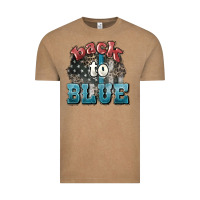 Vintage Coffee Back to blue 4th of july Vintage Tee - HowdyJamesFarm