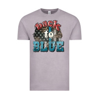 Vintage Zinc Back to blue 4th of july Vintage Tee - HowdyJamesFarm