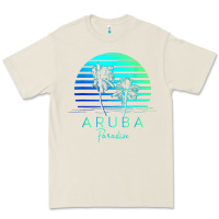 Bone Vintage Aruba Beach Tropical Vibes Vacation Souvenir Gift Premium Tee - minhPixels
