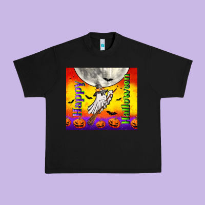 Happy Halloween Urban Heavy Tee Designed By Tumblerdesignbyshophia