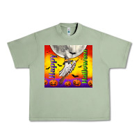 Oil Green happy halloween Urban Heavy Tee - TumblerDesignByShophia