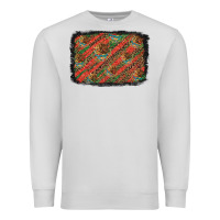 Dove Grey mexico pattern background Premium Sweatshirt - Artiststas