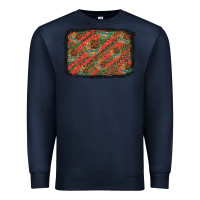 Navy mexico pattern background Premium Sweatshirt - Artiststas