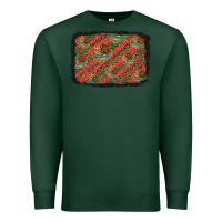Sports Green mexico pattern background Premium Sweatshirt - Artiststas