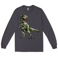 Smoke T-rex Long Sleeve Tee - HowdyJamesFarm