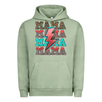 Pigment Oil Green racing mama mama mama Urban Hoodie - AdoDesignShop