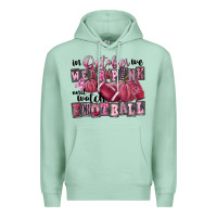 Seafoam in october we wear pink and watch football Premium Hoodie - FaDigitalArtStudio