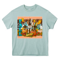 Fall With Baby Goat Heavy Core Tee | Teevron