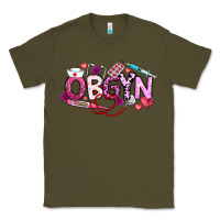 Army Green Valentine OBGYN Classic Tee - CowhideDigitalArt
