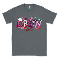 Charcoal Heather Valentine OBGYN Classic Tee - CowhideDigitalArt