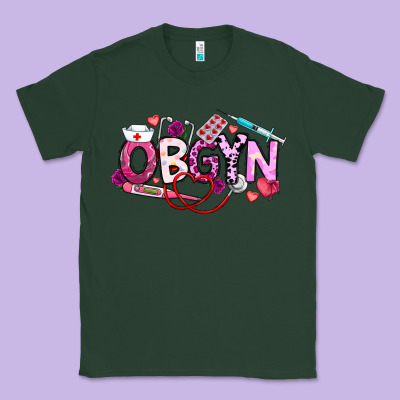 Valentine Obgyn Classic Tee Designed By Cowhidedigitalart