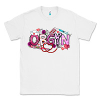 White Valentine OBGYN Classic Tee - CowhideDigitalArt