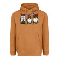 Meerkat military gnomes star Heavyweight Hoodie - Artiststas