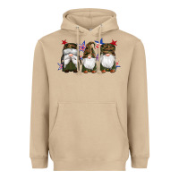 Mushroom military gnomes star Heavyweight Hoodie - Artiststas