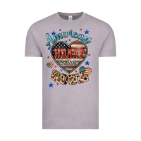 Vintage Zinc American heart southern soul Vintage Tee - HowdyJamesFarm