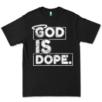 Black God Is Dope Gift for faithful Christians Premium Tee - minhPixels