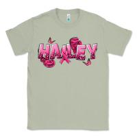 Matcha Personalized Pink Cancer Themed Name Classic Tee - NancyCooperArtShop