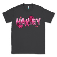 Smoke Personalized Pink Cancer Themed Name Classic Tee - NancyCooperArtShop